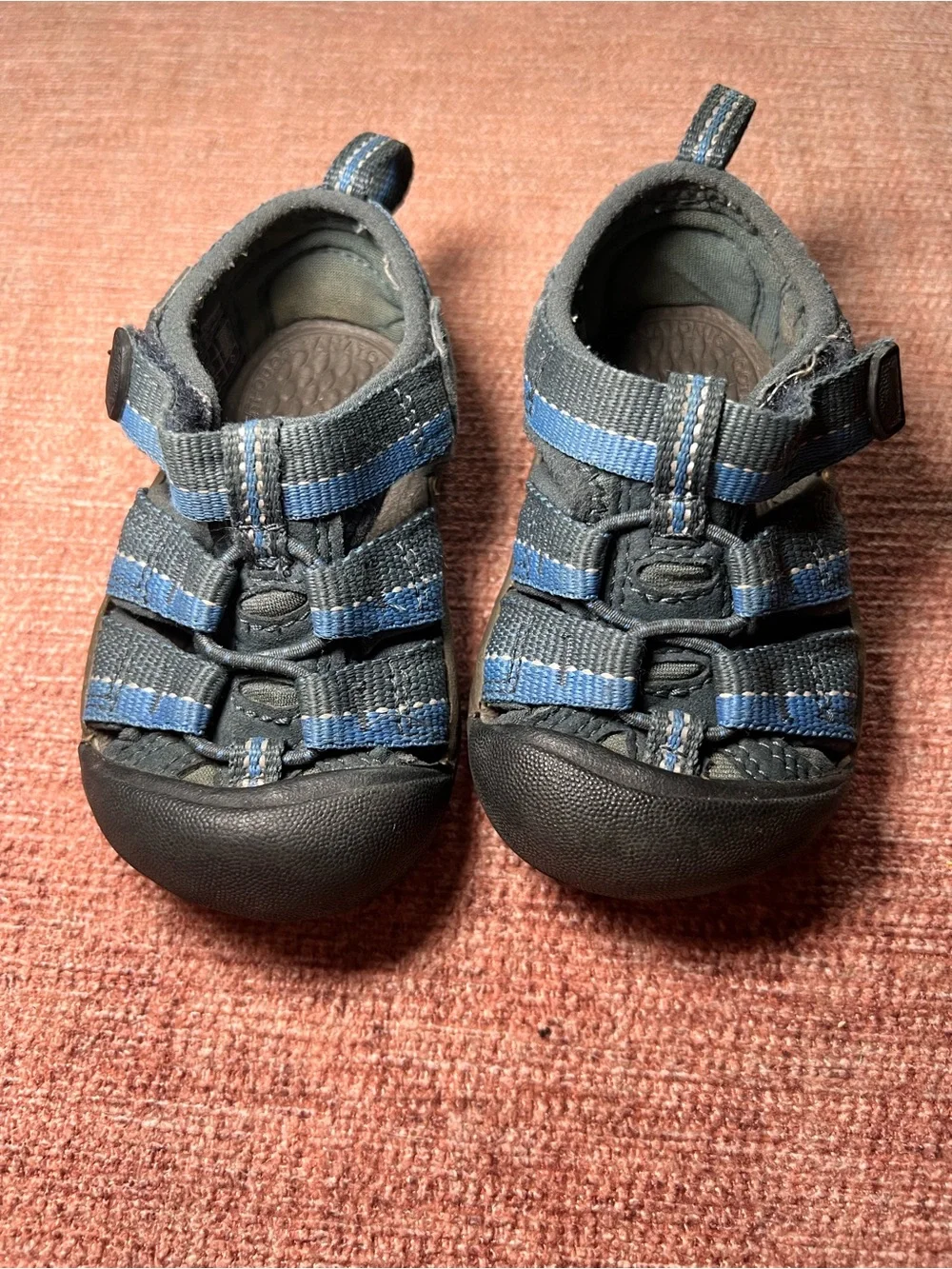 KEEN Infant Toddler Size 4 Blue Closed-Toe Water Sandals Kids Summer Shoes
